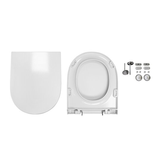 Унитаз Sanita Luxe Аттика DM, горизонт. выпуск, 495х345х400 мм