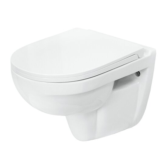 Унитаз Sanita Luxe Бест DM, горизонт. выпуск, 500х350х410 мм