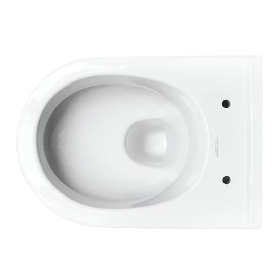 Унитаз Sanita Luxe Бест DM, горизонт. выпуск, 500х350х410 мм