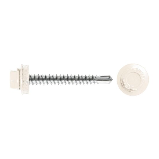 Саморез кровельный SWFS Premium RAL-9003 ZP 4,8х51 (2500 шт)