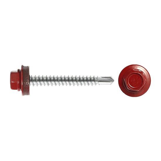 Саморез кровельный SWFS Premium RAL-3011 ZP 4,8х51 (40 шт)