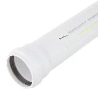 Труба канализационная Ostendorf SKEM d110х500 мм пластиковая шумопоглощающая для внутренней канализации (335020)