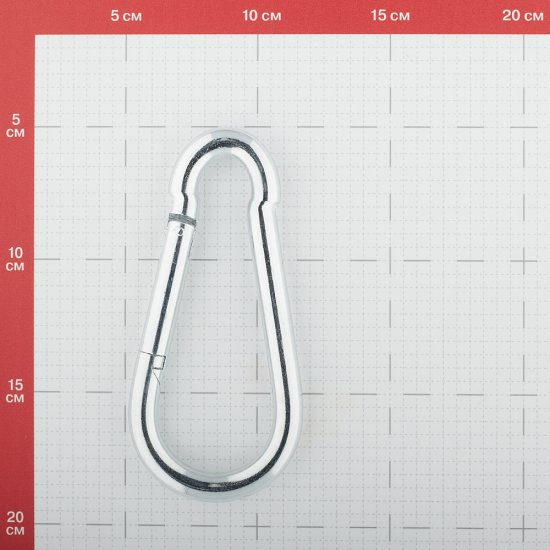 Карабин пружинный d12 мм 140 мм DIN 5299