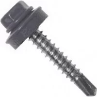 Кровельный саморез Kenner 5,5х19 RAL7004 серый (300 шт.)