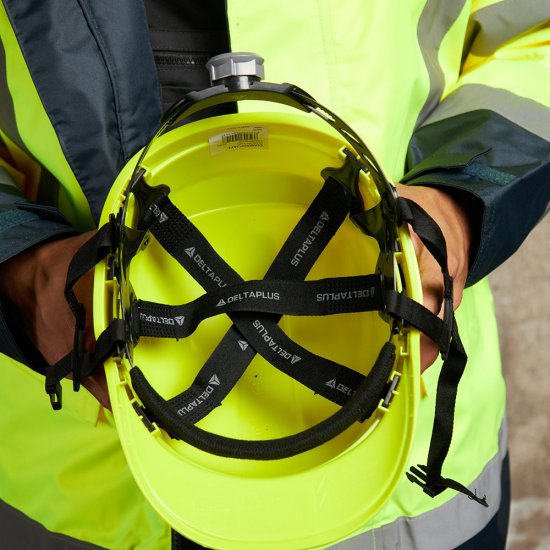 Каска защитная Delta Plus Baseball Diamond V Up лимонная (DIAM5UPJAFL)