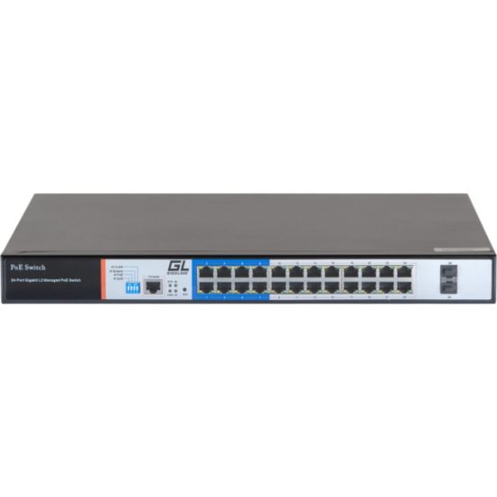 Управляемый коммутатор Gigalink GL-SW-G205-24P