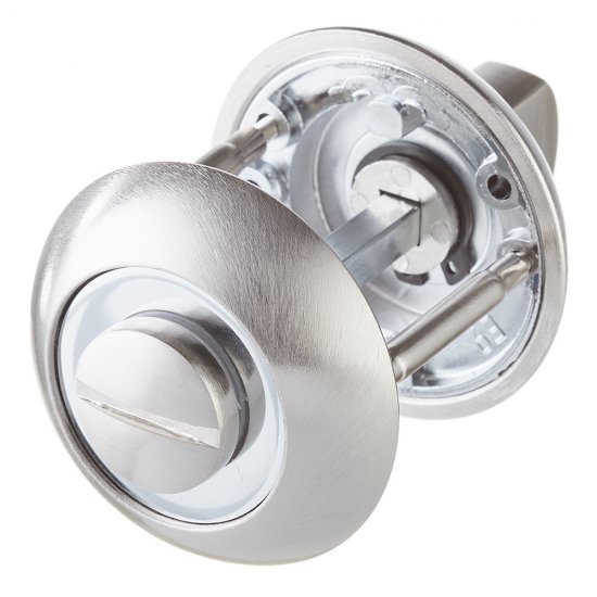 Фиксатор Punto TL SN/CP-3 круглая розетка матовый никель/хром