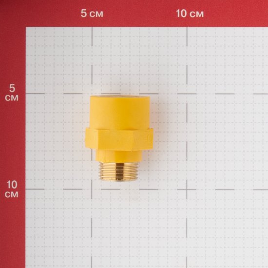 Муфта диэлектрическая прямая 1/2 ВР(г) х 1/2 НР(ш)