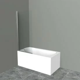 Душевая шторка на ванну BelBagno UNO-V-1-80/150-C-Cr