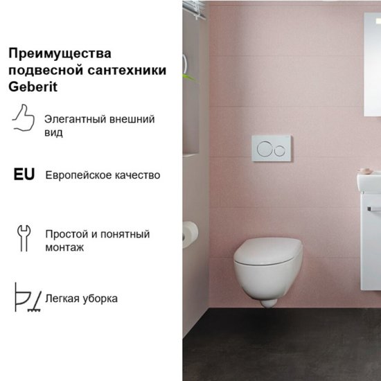 Клавиша смыва для инсталляций Geberit Sigma 20 хром глянцевый (115.882.KJ.1)