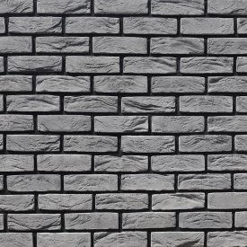 Искусственный камень White Hills Торн Брик серый (68 шт.=1.18 кв.м)