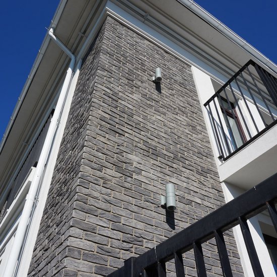 Искусственный камень White Hills Торн Брик серый (68 шт.=1.18 кв.м)