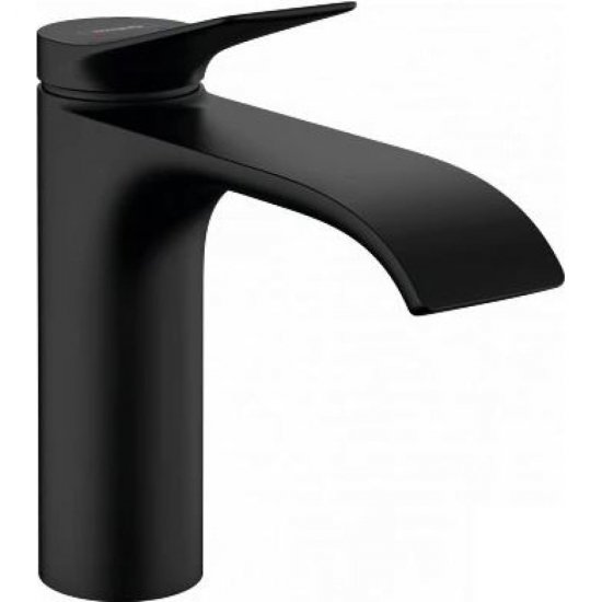 Смеситель для раковины Hansgrohe Vivenis 110 матовый черный 75020670