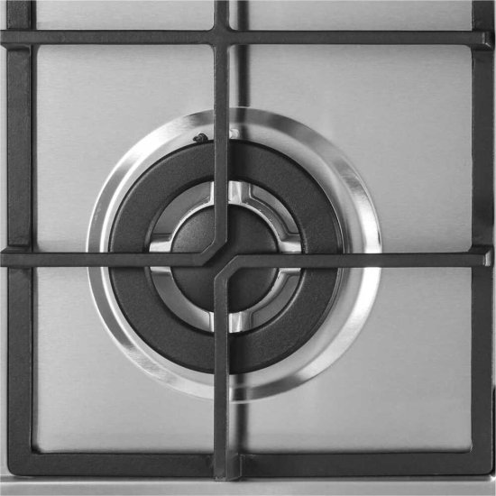 Варочная панель газовая Lex GVS 640 4 конфорки сталь