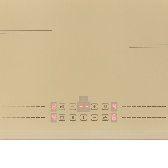 Варочная панель индукционная Krona Farbe 60 4 конфорки слоновая кость
