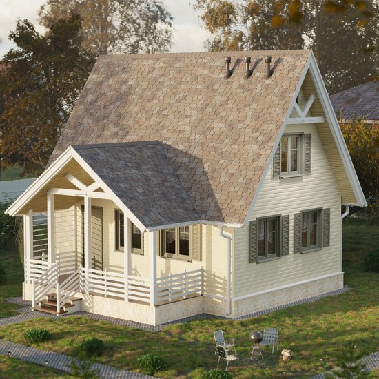 Сайдинг Docke Standard 3000х230 мм сливки