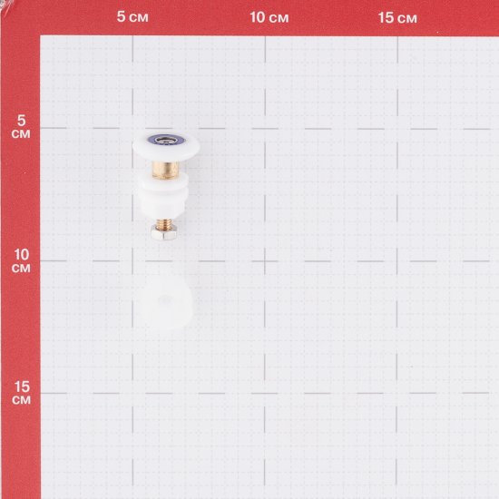 Комплект роликов для двери Erlit d25 мм одинарные эксцентриковые