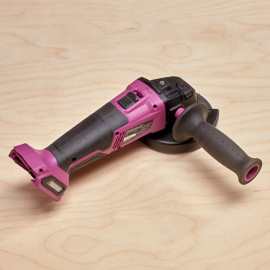 Шлифмашина угловая аккумуляторная КМ АТОМ 18 В d125 мм без АКБ и ЗУ (СAG-181/125BL)