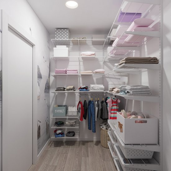 Кронштейн для перекладины металлический белый Титан-GS