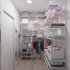 Кронштейн для перекладины металлический белый Титан-GS
