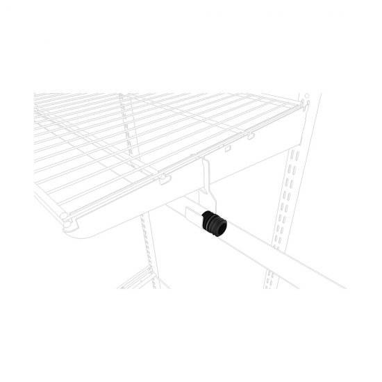 Соединитель для перекладины пластиковый Титан-GS