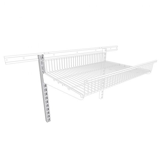 Направляющая металлическая белая 512 мм Титан-GS