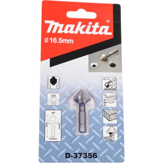 Зенкер Makita D-37356