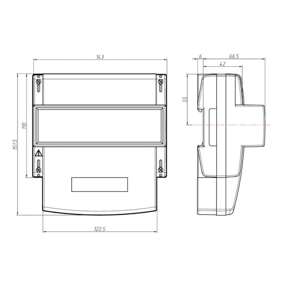 Счетчик электроэнергии Энергомера CE307 R33.145.О трехфазный двухтарифный электронный 5(60) А на DIN-рейку