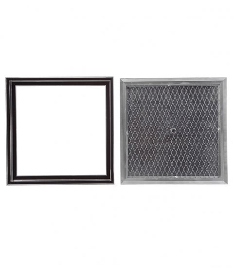 Люк ревизионный под плитку напольный Практика Барьер алюминиевый 400х400 мм скрытый