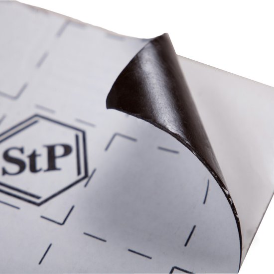 Мембрана звукоизоляционная StP NoiseBlock 2х500х600 мм 3 кв.м самоклеящаяся