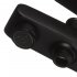 Смеситель для ванны Cersanit Brasko Black черный однорычажный с коротким изливом без лейки (63108)