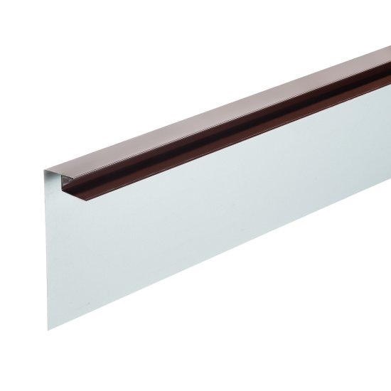 J-фаска металлическая Grand Line коричневая RAL 8017 2 м