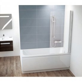 Одноэлементная перегородка-шторка на борт ванны Ravak CVS1-80