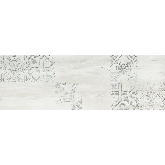 Плитка облицовочная Керамин Рондо-Р 7Д белая матовая 900х300х10,5 мм (5 шт.=1,35 кв.м)