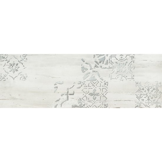 Плитка облицовочная Керамин Рондо-Р 7Д белая матовая 900х300х10,5 мм (5 шт.=1,35 кв.м)