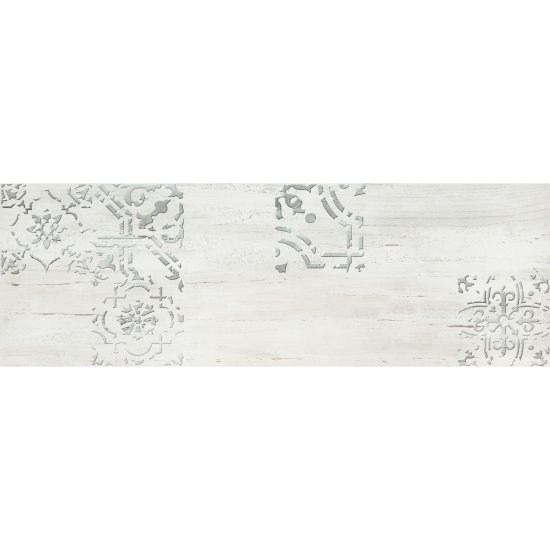 Плитка облицовочная Керамин Рондо-Р 7Д белая матовая 900х300х10,5 мм (5 шт.=1,35 кв.м)