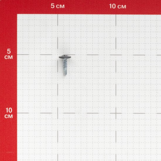 Саморезы клопы 16x4,2 мм с буром Daxmer (200 шт.) коричневый RAL 8017