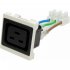 Розетка LANMASTER LAN-SIP-23IEC-C19