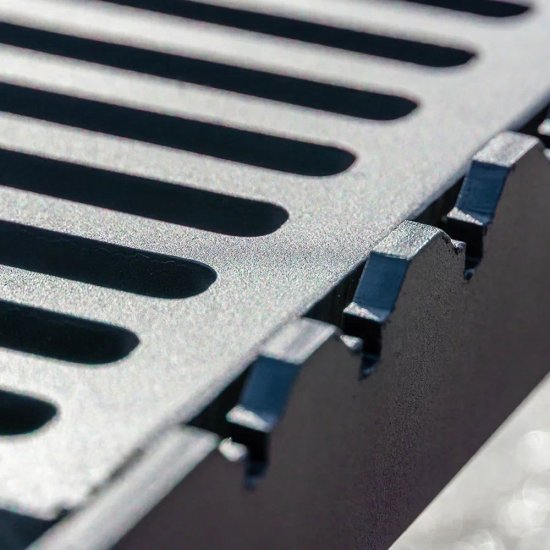 Решетка-гриль 470х375 мм с подставкой под шампуры для чаши