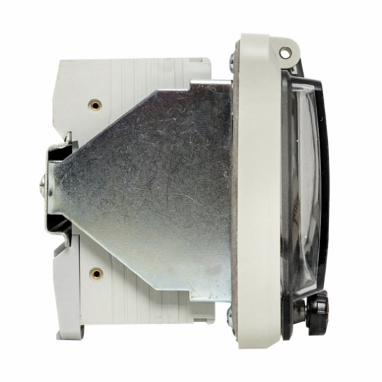 Окно герметичное EKF PROxima для электрощита 52х245х112 мм IP67 на 12 модулей пластиковое серое (ak-g-12)