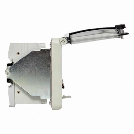 Окно герметичное EKF PROxima для электрощита 52х245х112 мм IP67 на 12 модулей пластиковое серое (ak-g-12)