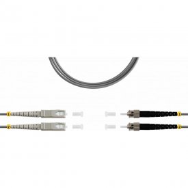 Дуплексный оптический патч-корд TopLan DPC-TOP-OM1-FC/P-ST/P-120