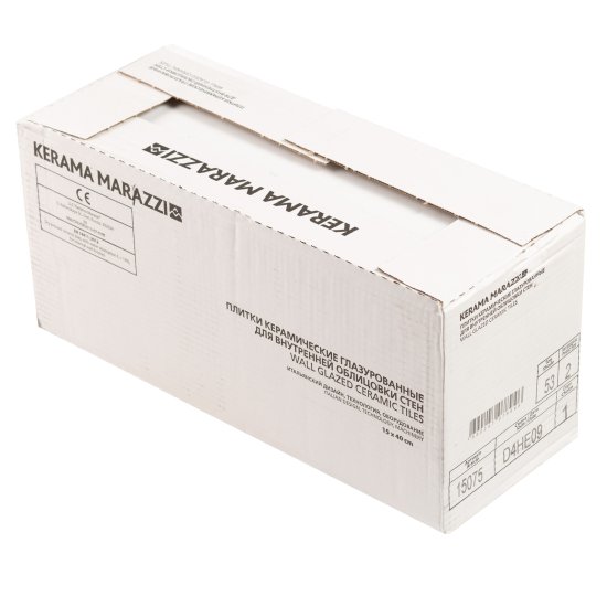 Плитка облицовочная Kerama Marazzi Вилланелла белый грань 400x150x8 мм (18 шт.=1,08 кв.м)