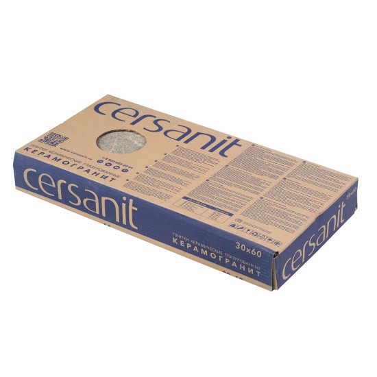 Керамогранит Cersanit Mercury серый матовый 598х297х7,5 мм (10 шт.=1,77 кв.м)