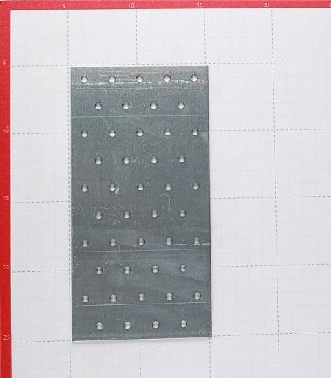 Пластина соединительная оцинкованная 200х100х1.8 мм