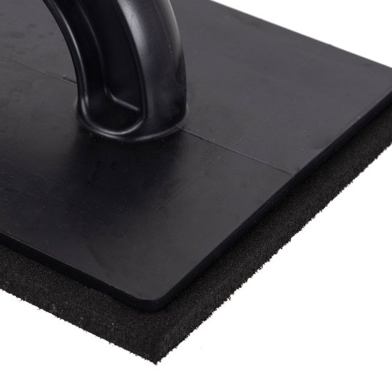 Терка пластиковая Wenzo 280х140 мм с мягкой резиной