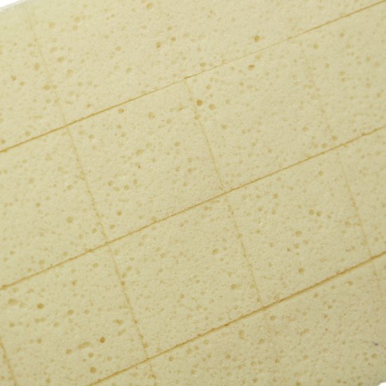 Терка пластиковая Wenzo 280х140 мм с надрезанной губкой