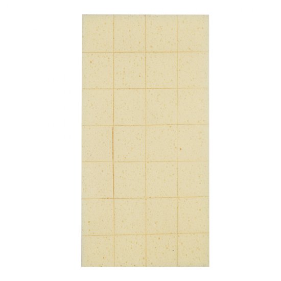 Терка пластиковая Wenzo 280х140 мм с надрезанной губкой