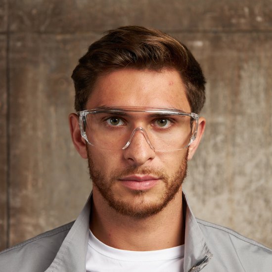 Очки защитные Delta Plus Piton 2 открытые с прозрачными линзами панорамные (Pito2IN)