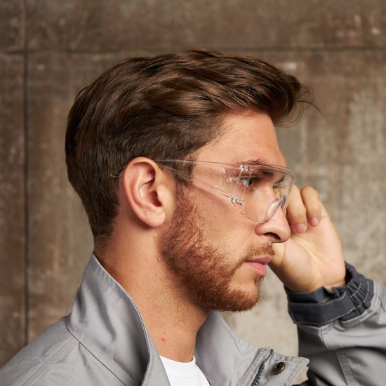 Очки защитные Delta Plus Piton 2 открытые с прозрачными линзами панорамные (Pito2IN)